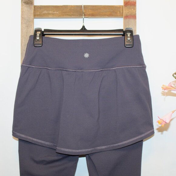 Athleta Night Purple Chaturanga 2 in 1 Tight - Picture 3 of 9